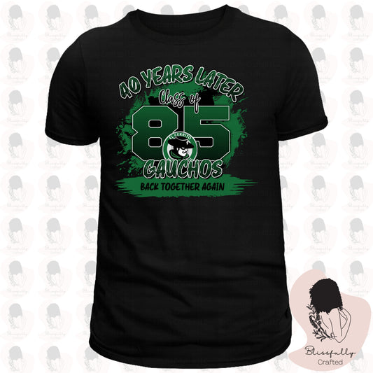 El Cerrito High School 40th Reunion Adult T-Shirt Unisex