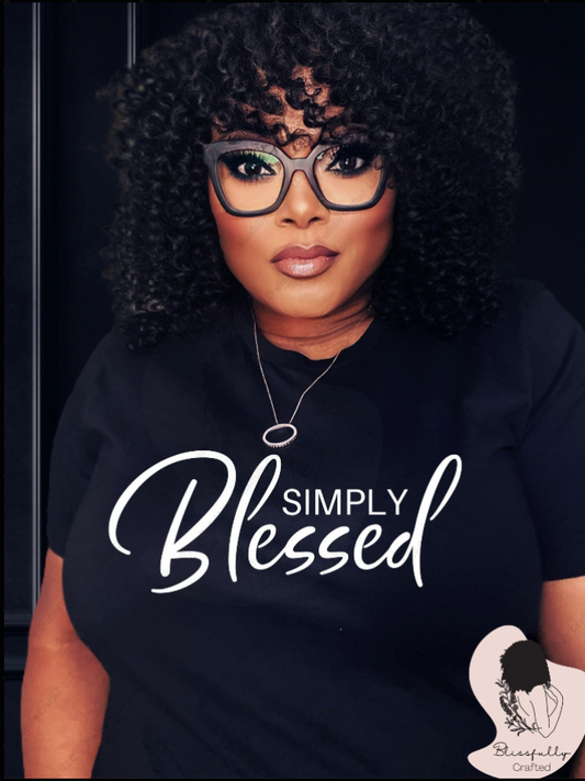 Simply Blessed Adult T-Shirts Unisex