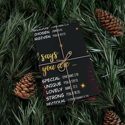 God Says You Are Gift Wrap