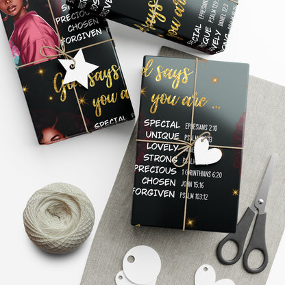 God Says You Are Gift Wrap