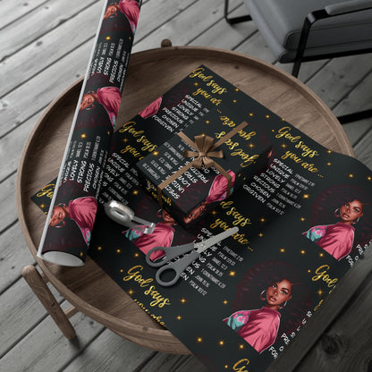 God Says You Are Gift Wrap