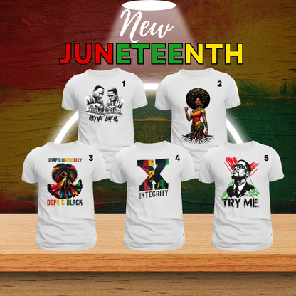 Juneteenth Adult T-Shirt Ladies