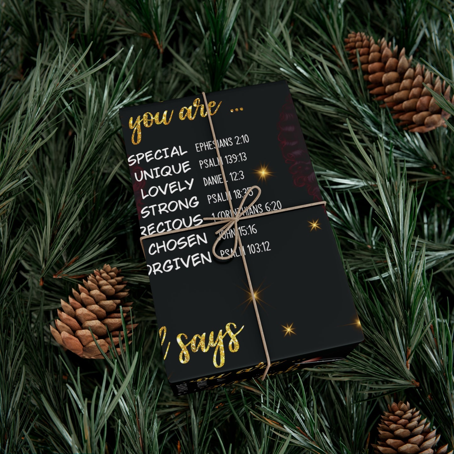 God Says You Are Gift Wrap