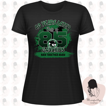 El Cerrito High School 40th Reunion Adult T-Shirt Ladies