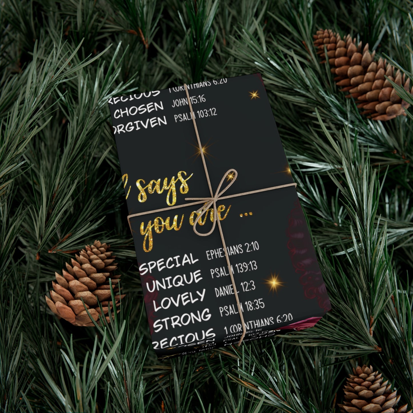 God Says You Are Gift Wrap