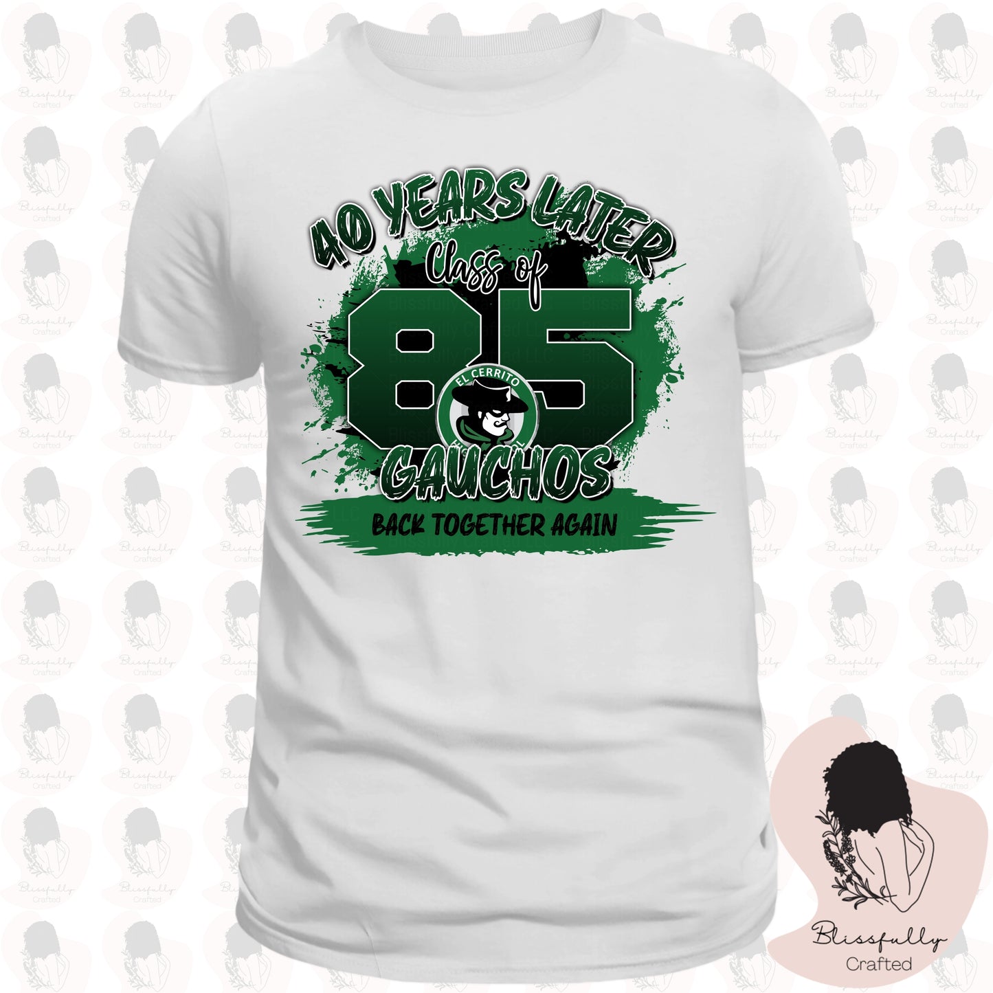 El Cerrito High School 40th Reunion Adult T-Shirt Unisex