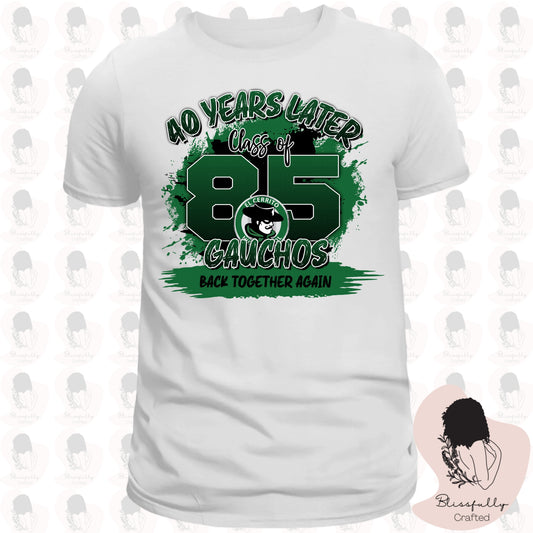El Cerrito High School 40th Reunion Adult T-Shirt Unisex