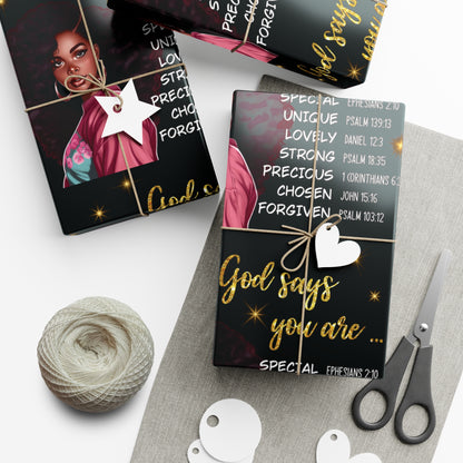 God Says You Are Gift Wrap
