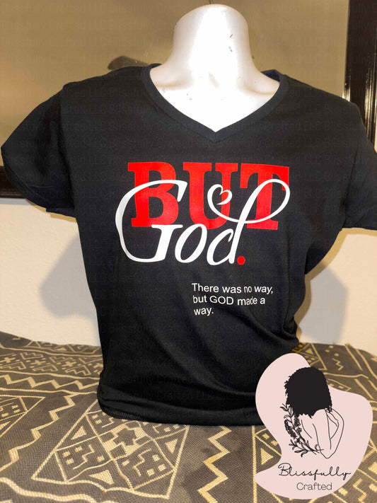 But God Adult T-Shirt Ladies