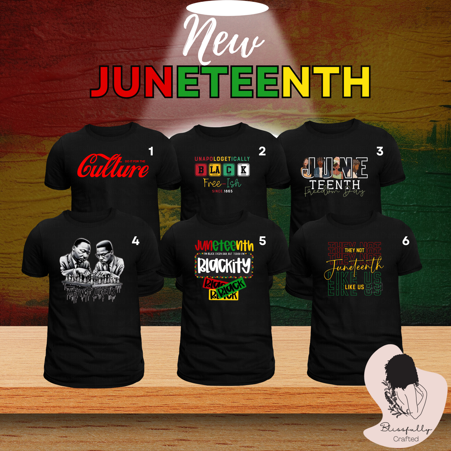 Juneteenth Adult T-Shirt Ladies