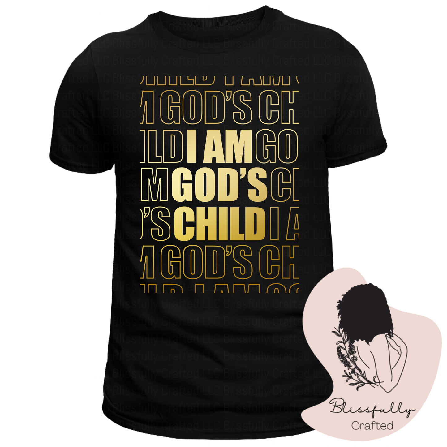 I Am God's Child Adult T-Shirt Unisex