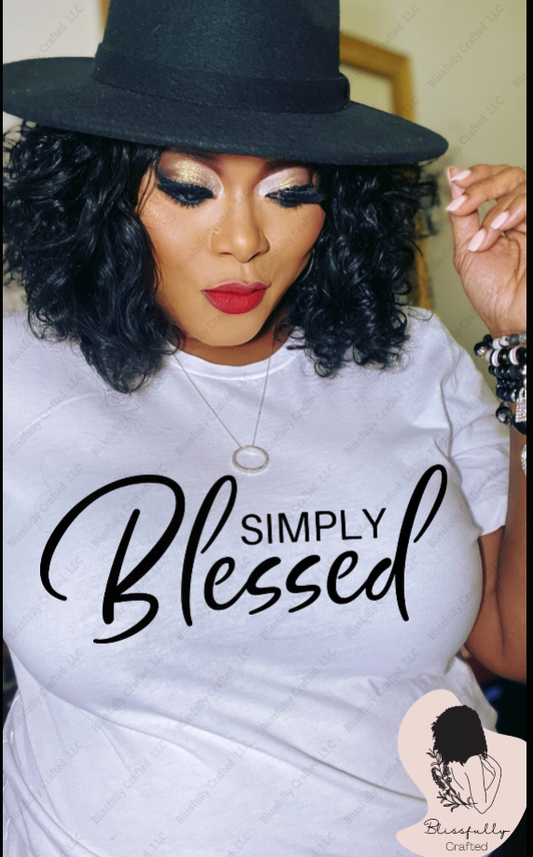 Simply Blessed Adult T-Shirts Unisex