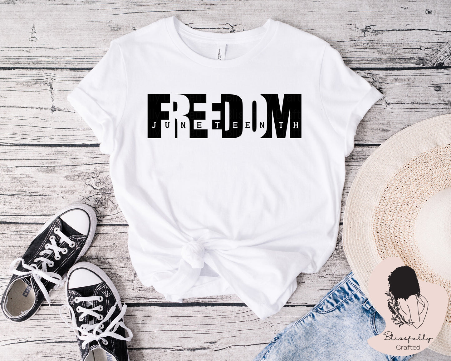 Freedom Black (Adult Unisex Small-2XL)