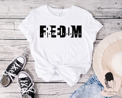 Freedom Black (Adult Unisex Small-2XL)