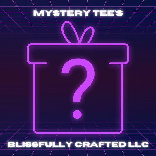 Mystery Screen Print Transfer T-Shirt | Mystery Tee | Mystery Shirt | Shirt Sale